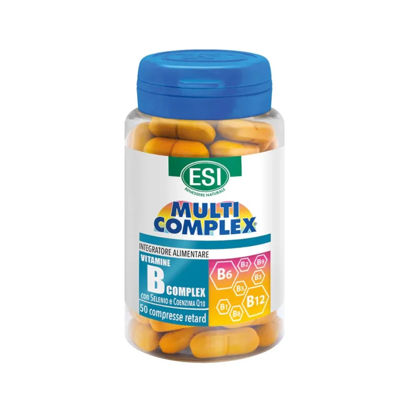 MULTICOMPLEX B Complex cu Seleniu si Coenzima Q10, 50 comprimate, ESI ESI SPA — preț și oferte