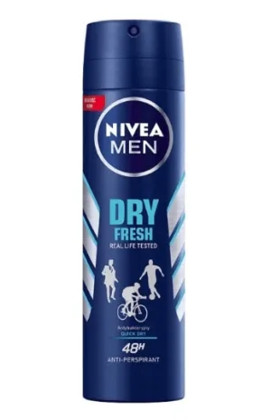Nivea Men, Deodorant, Proaspăt uscat, 150 ml