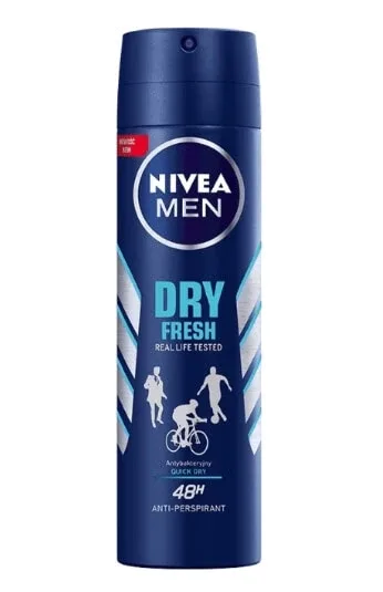 Nivea Men, Deodorant, Proaspăt uscat, 150 ml — preț și oferte