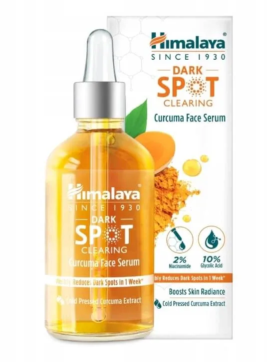 Ser de față Himalaya Curcuma pentru curățarea petelor întunecate, 30 ml — preț și oferte