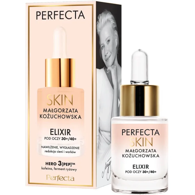 Perfecta Skin Malgorzata Kozuchowska Elixir de ochi hidratant și calmant 30+/40+, 15 ml — preț și oferte