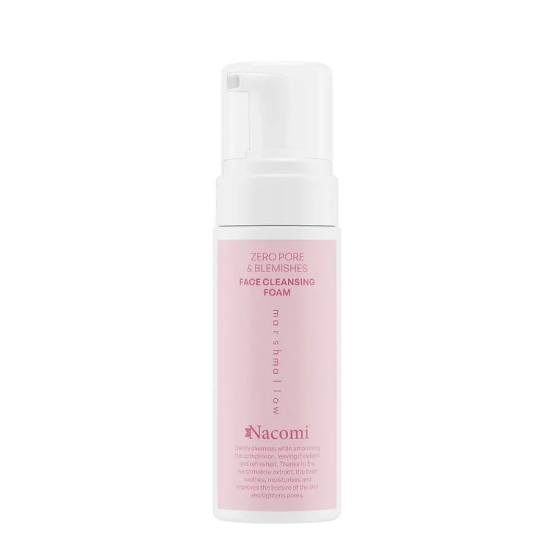 Nacomi Zero Pore amp; Blemishes Purifying Marshmallow Face Foam, 150 ml — preț și oferte