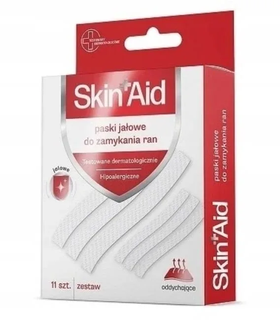 Skin Aid Benzi sterile pentru închiderea rănilor, 11 buc Rodzina Zdrowia — preț și oferte