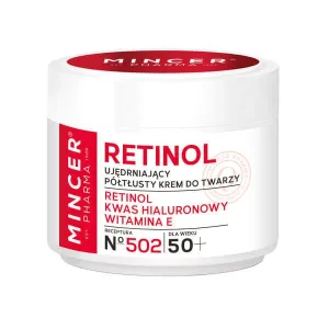 Mincer Pharma Retinol 50+ Cremă de față semi-grasă pentru fermitate nr.502, 50 ml