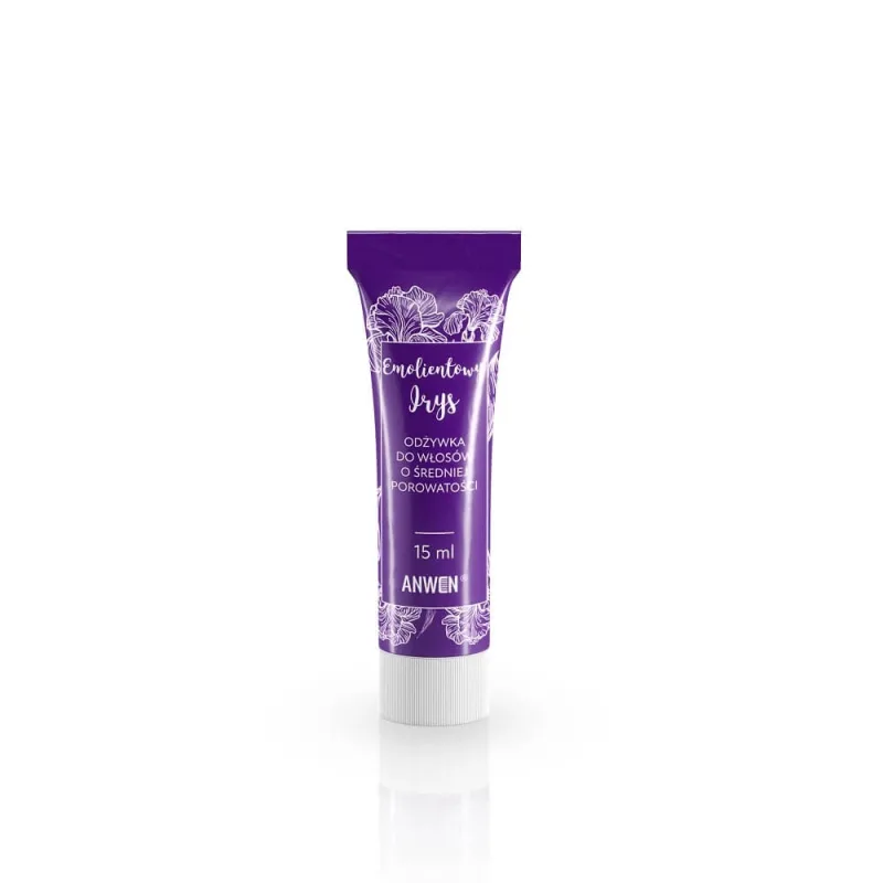 Anwen Emollient Iris Mini Balsam pentru păr cu porozitate medie, 15ml — preț și oferte