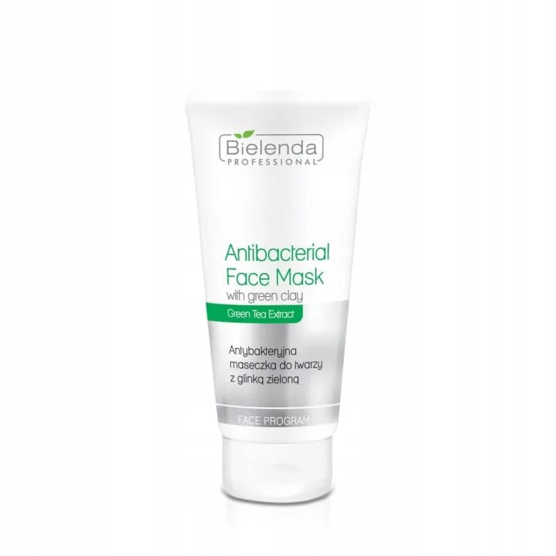 Bielenda Professional Mască de față antibacteriană cu argilă verde, 150 g — preț și oferte