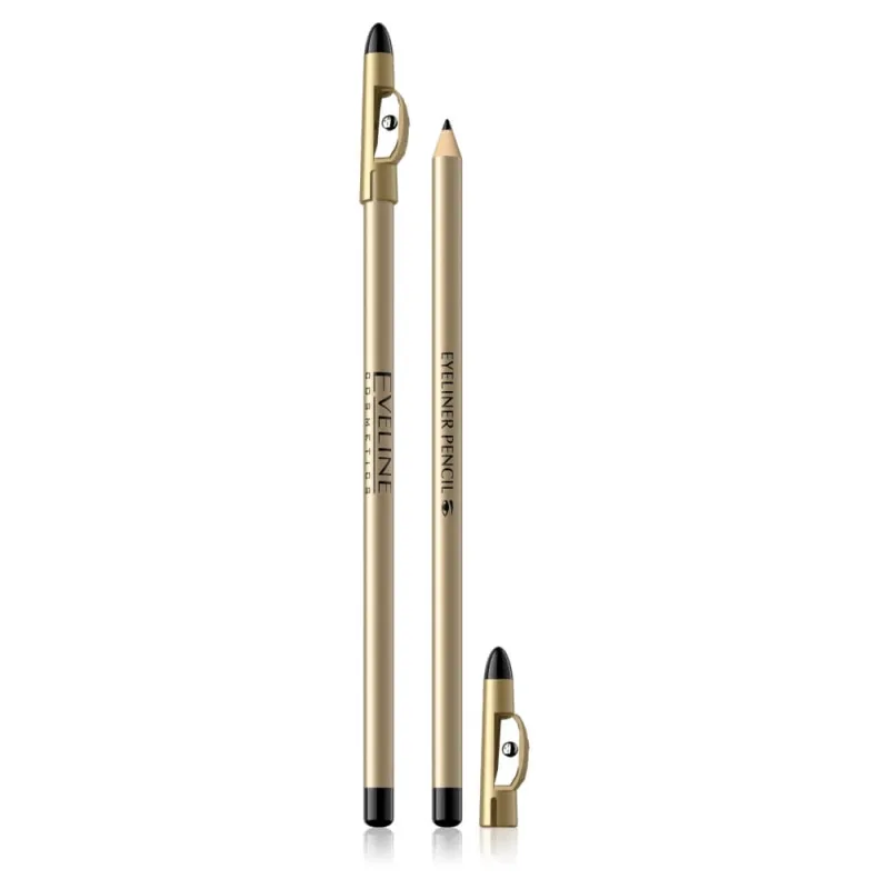 Eveline Cosmetics Creion eyeliner negru, 1 buc — preț și oferte