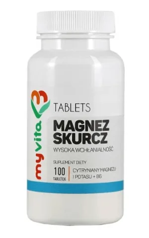 MyVita, Crampe de magneziu, 100 comprimate
