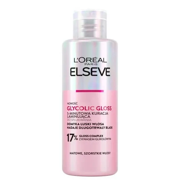L Oreal Paris Glycolic Gloss Tratament laminant de 5 minute cu clătire, 200 ml — preț și oferte