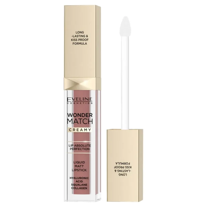 Eveline Cosmetics Wonder Match Liquid Lipstick 09 Dream Nude, 6.8 ml — preț și oferte