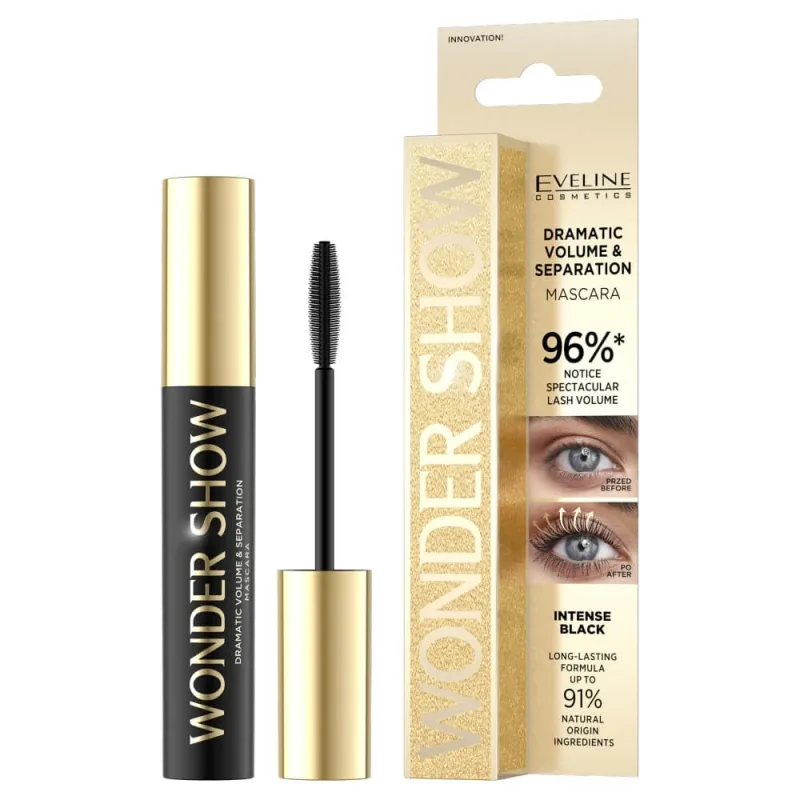 Eveline Cosmetics Wonder Show mascara de îngroșare și separare, 7 ml — preț și oferte