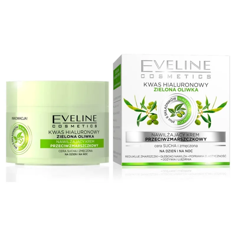 Eveline Cremă hidratantă antirid pentru piele uscată și obosită, 50 ml — preț și oferte