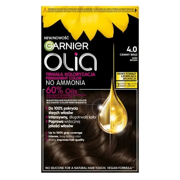 Garnier Olia Culoarea părului 4.0 Castaniu închis — preț și oferte