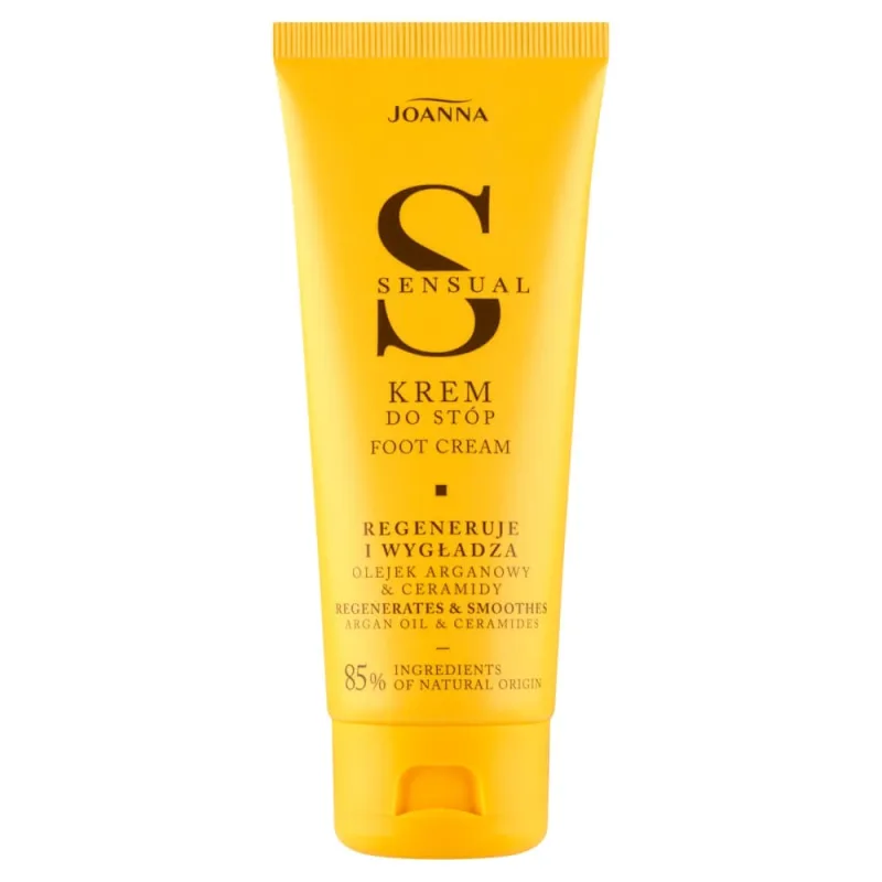 Joanna Sensual Foot Cream Ulei de argan amp; Ceramide, 100 g — preț și oferte