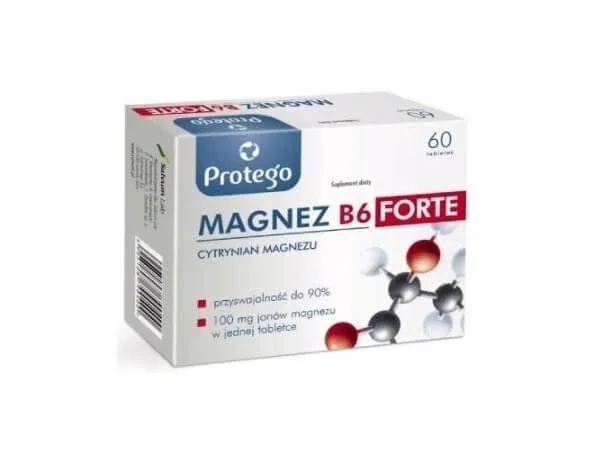 Protego Magneziu B6 Forte, 60 comprimate — preț și oferte
