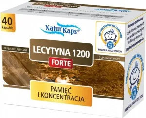 Lecitină Forte 1200mg Naturkaps 40 capsule