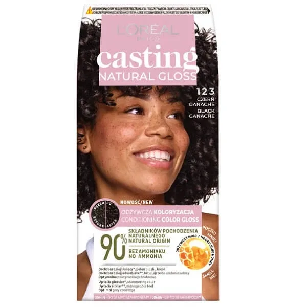 L Oreal Paris Casting Natural Gloss Culoarea părului 123 Ganache Black — preț și oferte
