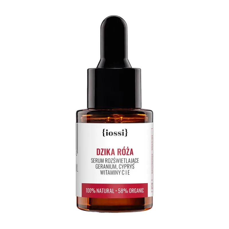 Iossi Wild Rose Ser iluminator cu geranium cypress vitaminele C și E, 10ml — preț și oferte