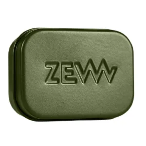 Zew For Men săpunieră din aluminiu verde