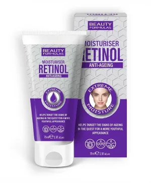 Beauty Formulas Retinol Anti-Ageing Moisturiser Cremă hidratantă pentru față, 75ml