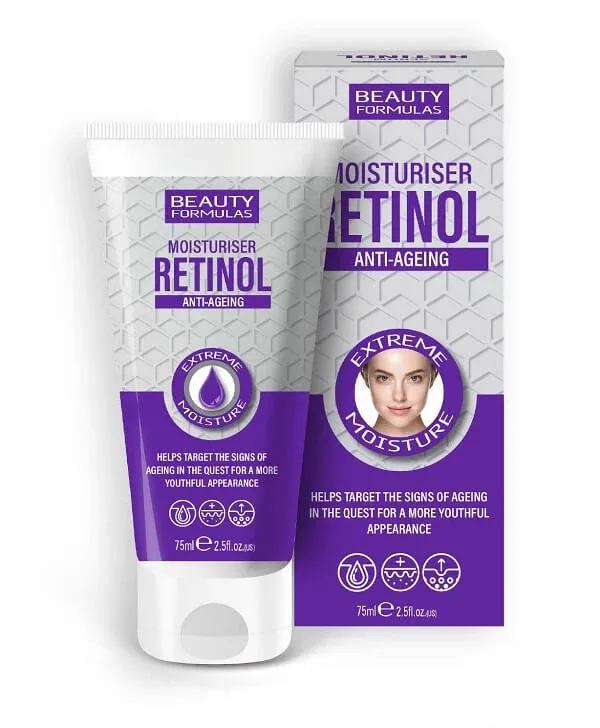 Beauty Formulas Retinol Anti-Ageing Moisturiser Cremă hidratantă pentru față, 75ml — preț și oferte