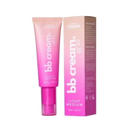 Crema de fata coloranta SPF 25 BB Cream Light Medium, 50 ml, Synergy Therm — preț și oferte