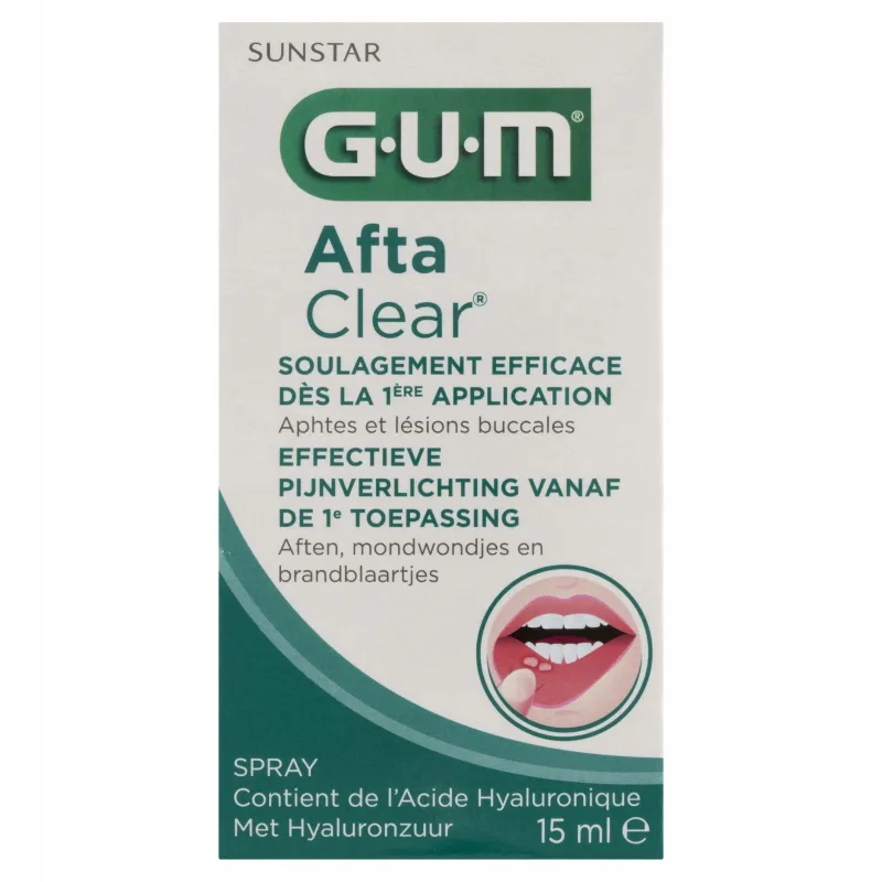 Sunstar GUM, Afta Clear Spray 2420, 15 ml — preț și oferte