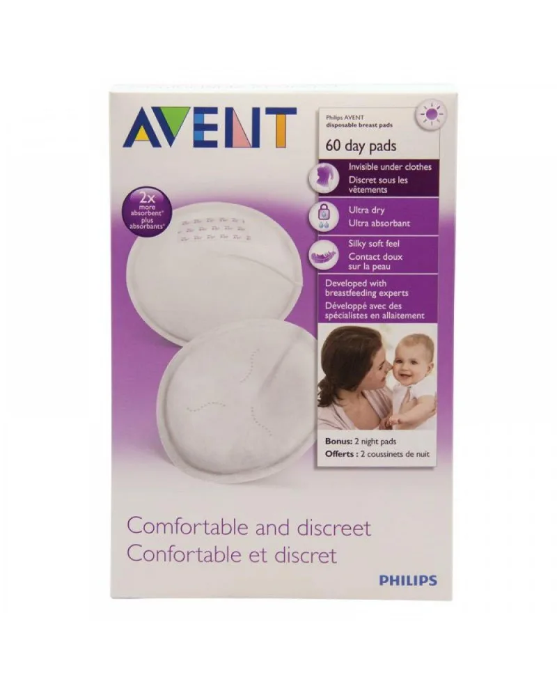 AVENT Tampoane san zi x 60buc SCF254/61 PHILIPS AVENT — preț și oferte