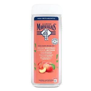 Le Petit Marseillais White Peach Bio și Nectarine Bio Gel de duș, 400 ml