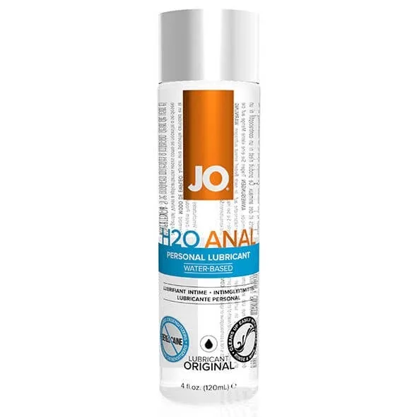 System JO H2O Anal Personal lubrifiant anal pe bază de apă, 120ml — preț și oferte