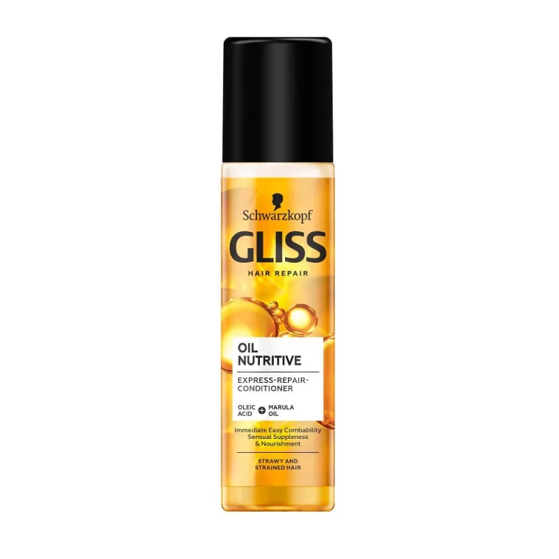 Balsam Gliss Kur Oil Nutritive Express Repair, 200 ml — preț și oferte