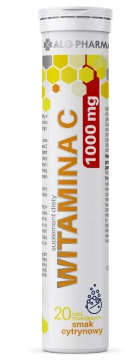 Vitamina C 1000 mg, 20 comprimate efervescente