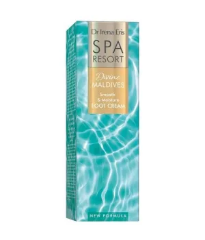 Dr Irena Eris SPA Resort Divine Maldives Cremă hidratantă și netezitoare pentru picioare, 75 ml