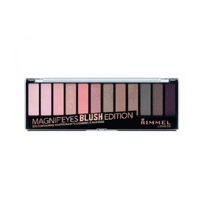 Paletă de farduri Rimmel Magnif Eyes Paleta de farduri 002 Blush Edition, 14.16 g Rimmel London — preț și oferte