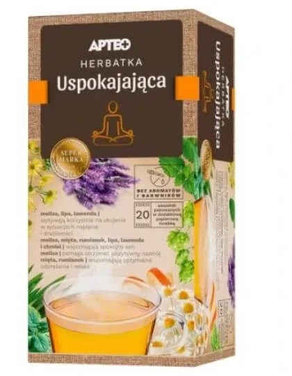 Apteo Ceai calmant cu portocale, 20 pliculețe — preț și oferte
