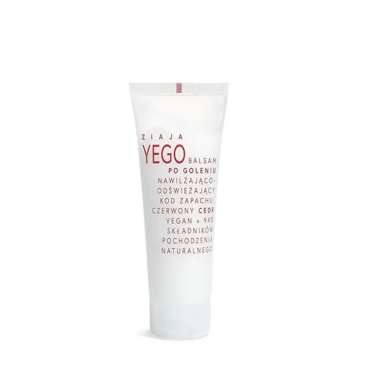 Ziaja Yego Balsam hidratant și răcoritor după ras cu cedru roșu, 80 ml — preț și oferte