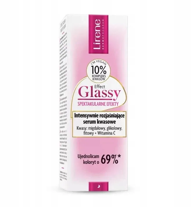 Lirene Effect Glassy Ser acid intensiv de strălucire, 30 ml — preț și oferte