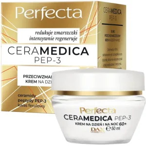 Perfecta Ceramedica Pep-3 Cremă de zi și de noapte puternic antirid 60+, 50 ml