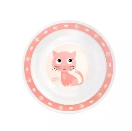 Canpol Babies Bol din plastic 4/412 Pisoi, roz, 1 buc. — preț și oferte