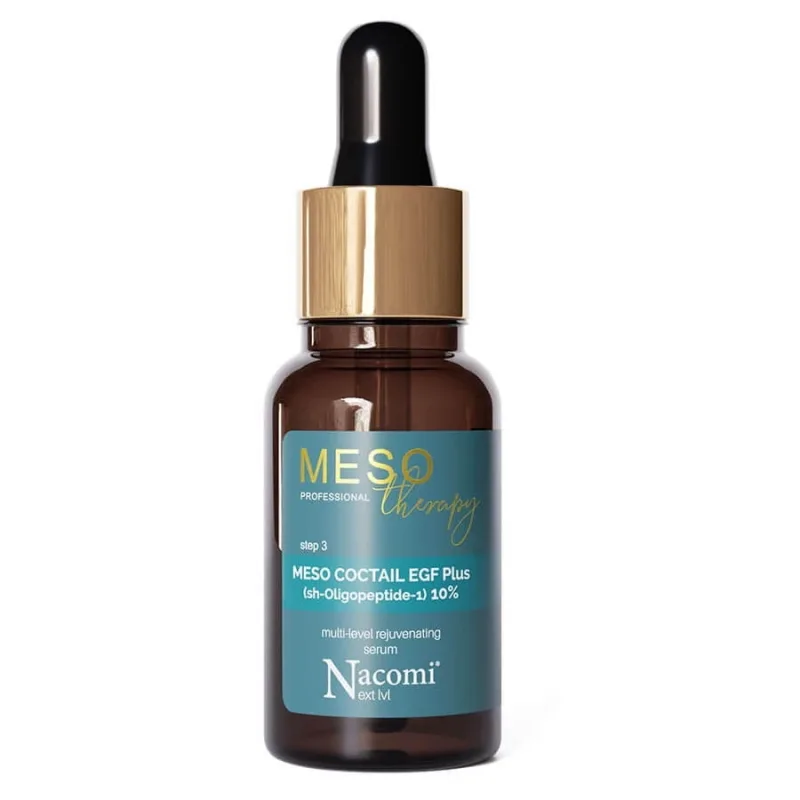 Nacomi Meso Rejuvenating Cocktail cu EGF 10%, 15 ml — preț și oferte