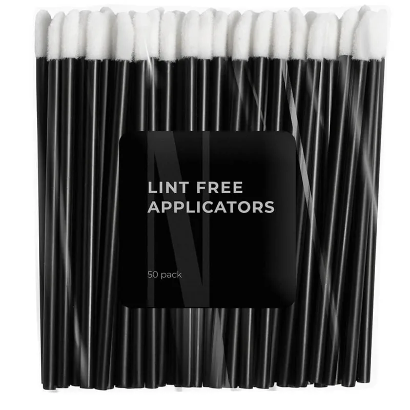 Aplicatoare Nanolash Lint Free Aplicatoare de velur pentru gene și sprâncene, 50 bucăți — preț și oferte