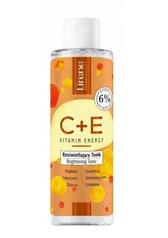 Lirene Vitamin Energy C+E Tonic iluminator, 200 ml — preț și oferte