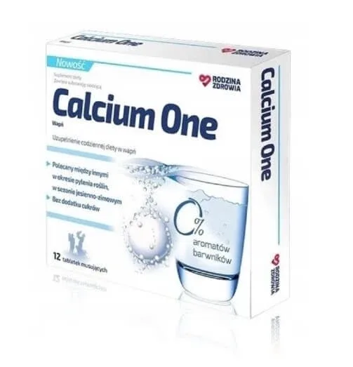 Family Health Calcium One, 12 comprimate efervescente — preț și oferte