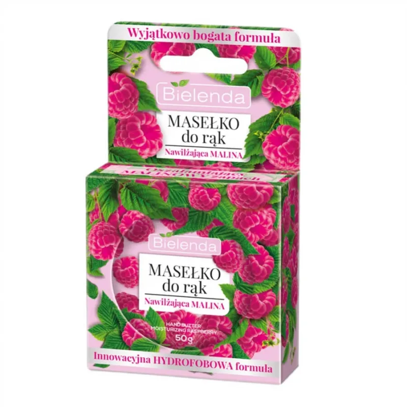 Unt de mâini hidratant cu zmeură Bielenda, 50 g — preț și oferte