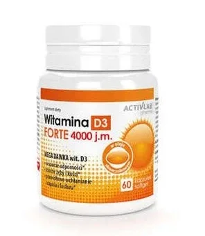 Vitamina D3 Forte 4000 UI, 60 capsule