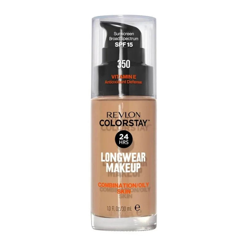 Revlon ColorStay SPF15 Fond de ten pentru ten mixt și gras 350 Rich Tan, 30 ml — preț și oferte