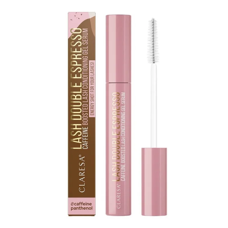 Claresa Lash Double Espresso Nourishing Gel Eyelash Serum, 10 g — preț și oferte