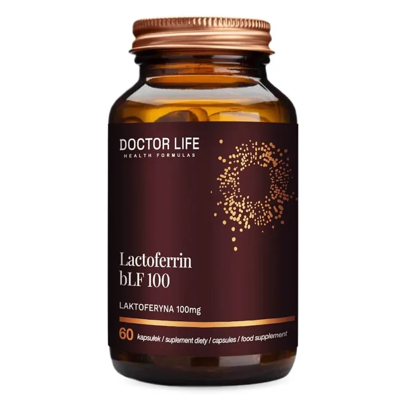 Doctor Life Lactoferrin bLF100 Lactoferrin 100mg, 60 capsule — preț și oferte