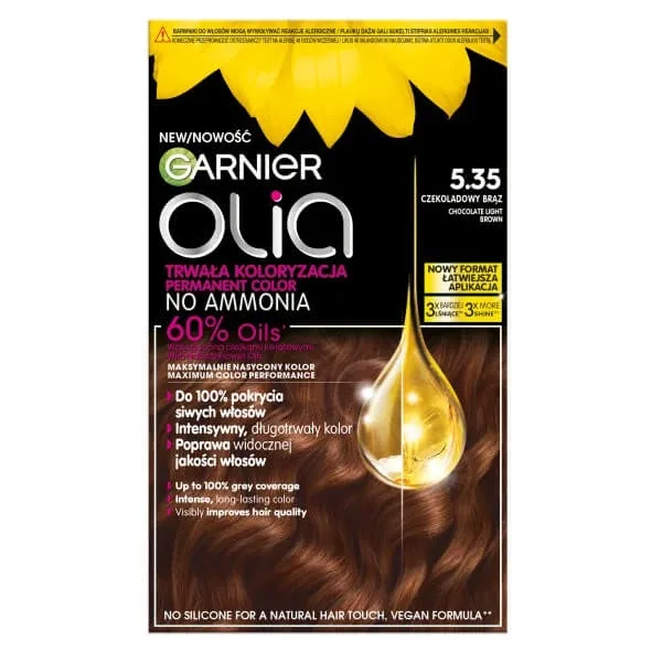 Garnier Olia Culoarea parului 5.35 Ciocolata Brown — preț și oferte
