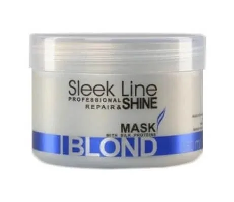 Stapiz Sleek Line Blonde Silk Mask pentru păr blond platinat, 250ml — preț și oferte